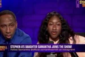 华体会体育-斯蒂芬-A的女儿在节目中表示曾迷恋于布莱斯 随后又称是开玩笑