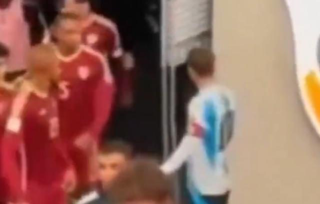 华体会官网-马卡：昨日比赛在球员通道中，梅西等人与委内瑞拉球员发生口角